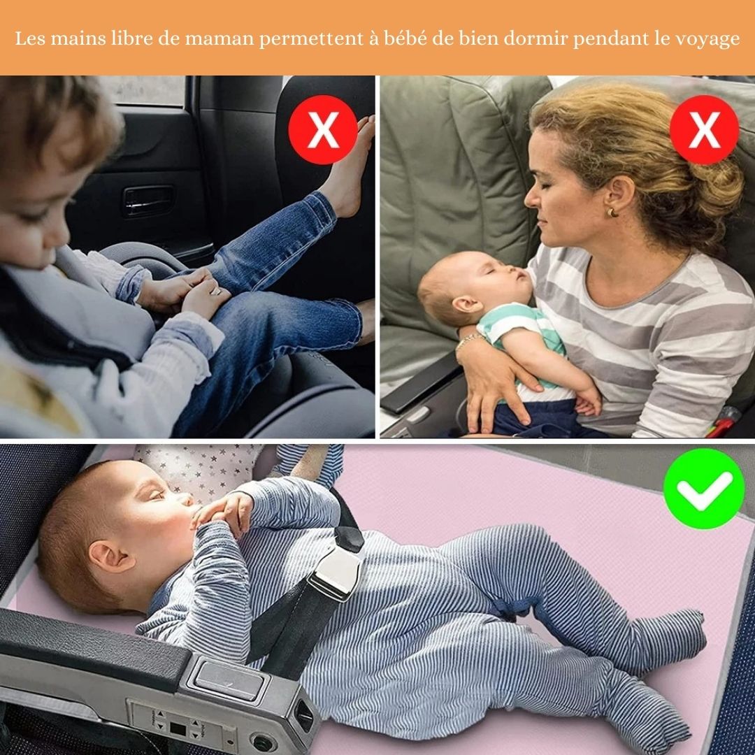 Essentiel™ extension lit d'avion de voyage pour enfants