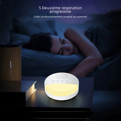 SommeilZen™ Machine à Bruit Blanc & Veilleuse Bébé