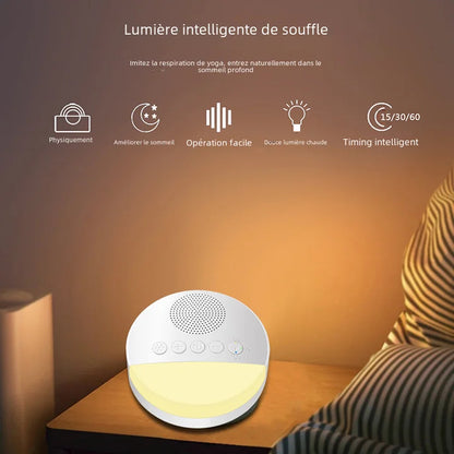 SommeilZen™ Machine à Bruit Blanc & Veilleuse Bébé