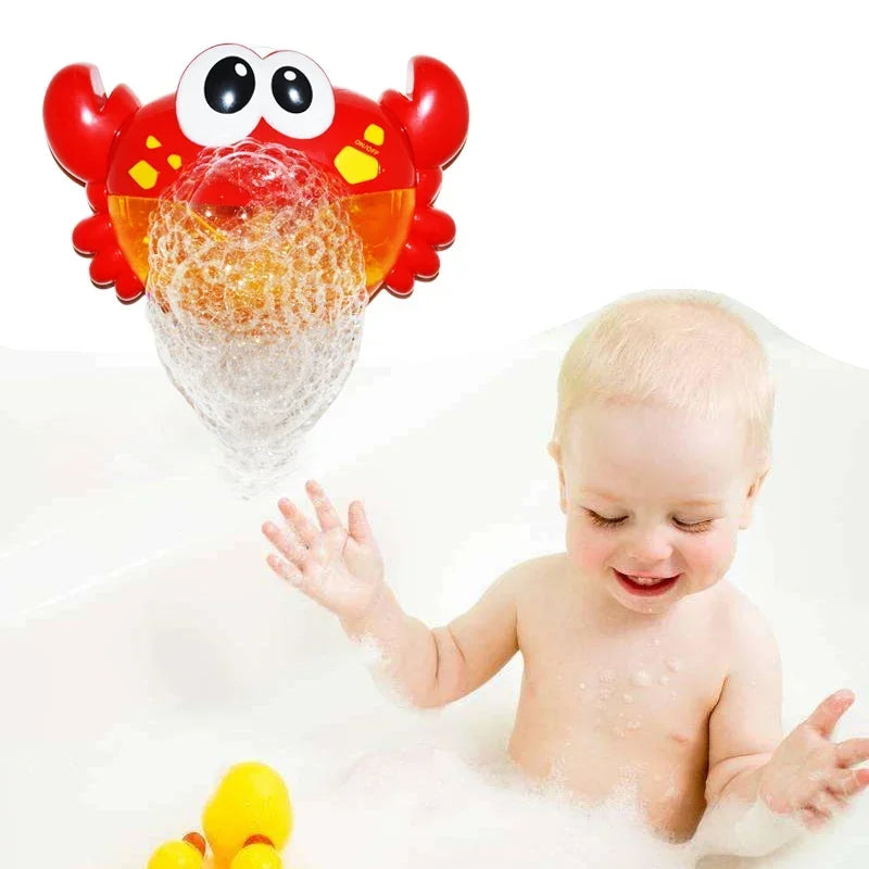 Crabe à Bulles pour Bébé : Jouet de Bain Ultime pour les Tout-Petits