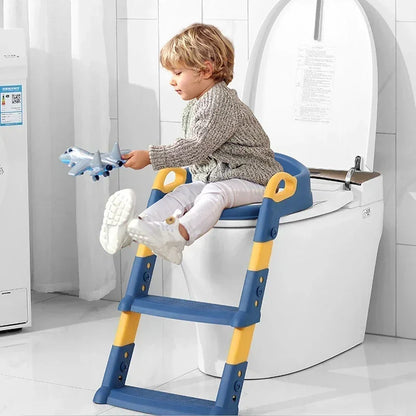 Siège de toilette pour enfants support pliant escabeau