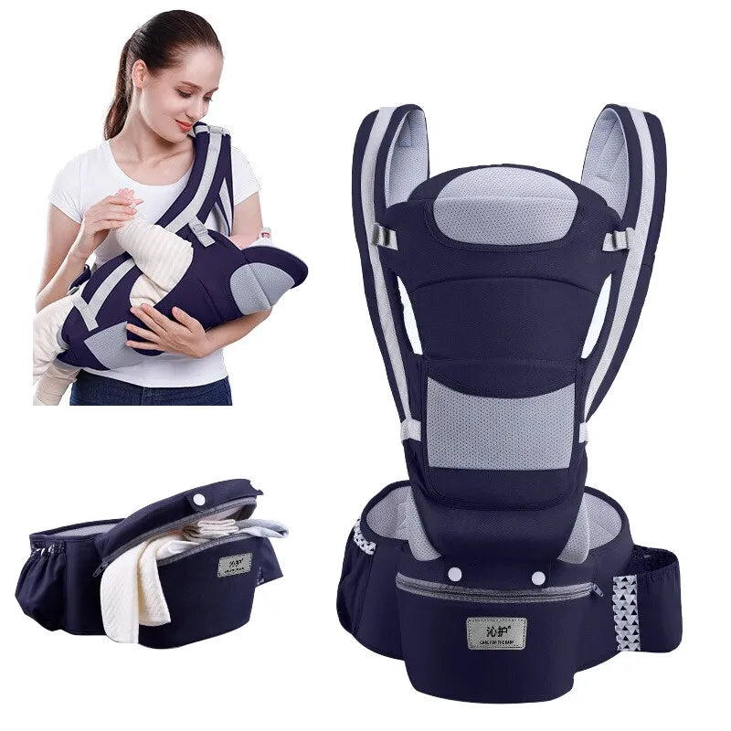 EASYCARRIER™ PORTE-BÉBÉ ERGONOMIQUE 3 EN 1 POUR NOUVEAU-NÉ | BÉBÉ