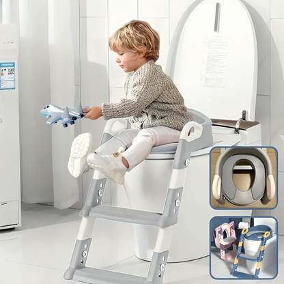 Siège de toilette pour enfants support pliant escabeau