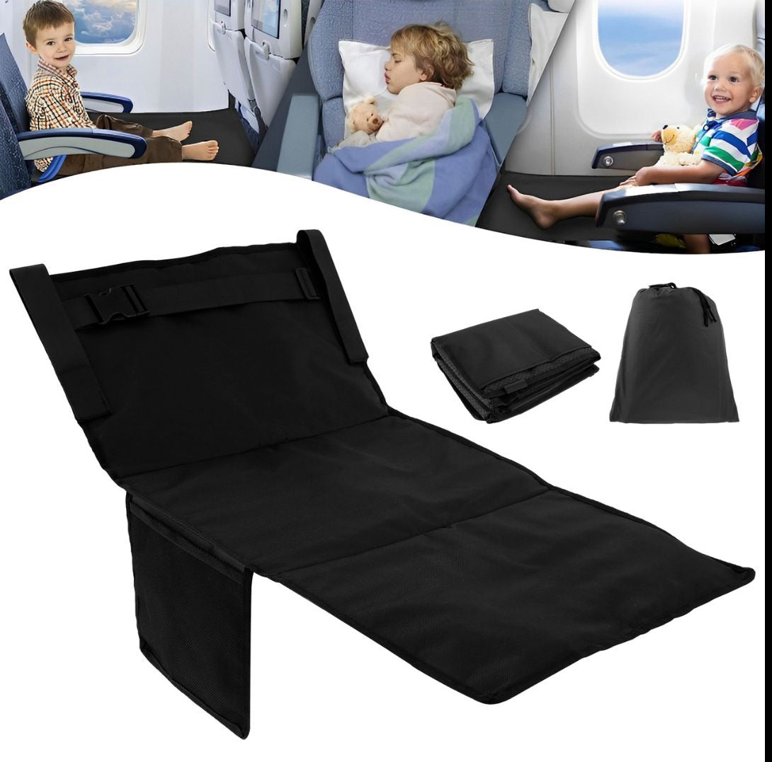 Extenseur De Siège Avion Pour Bébé/tout-petit - Repose-pieds Intégré, Sangle De Sécurité, Léger Et Portable