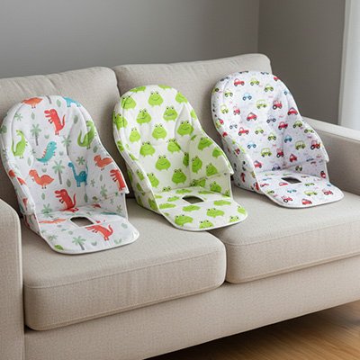 Coussin chaise haute 