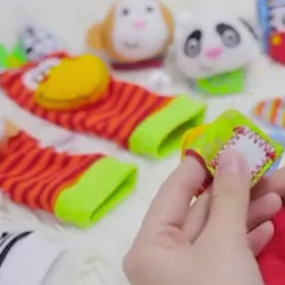 Hochets™ Jouets en peluche doux de poigné et de pied
