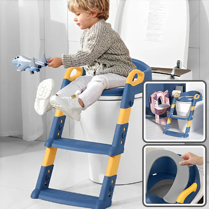 Siège de toilette pour enfants support pliant escabeau