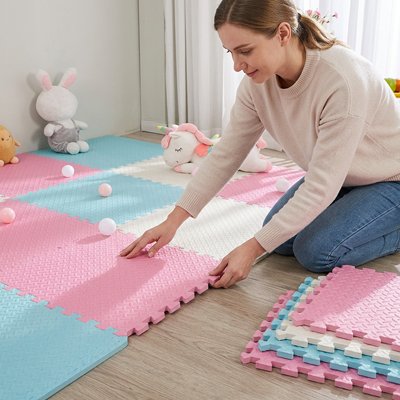 Tapis mousse puzzle